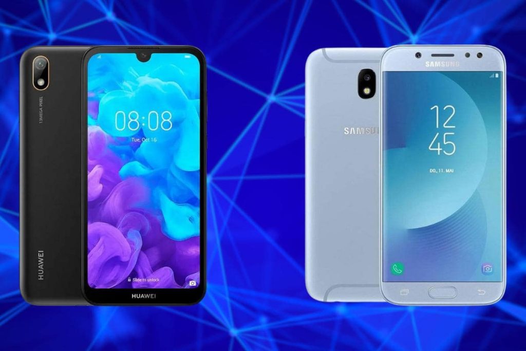 Comparativa Huawei Y5 (2019) vs Samsung Galaxy J5 (2017)