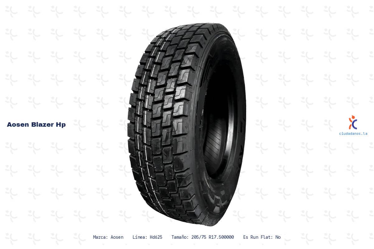 Ficha tecnica Aosen blazer hp