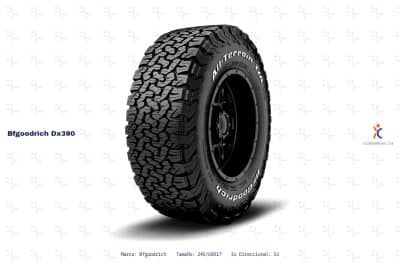 Ficha técnica BFGoodrich dx390