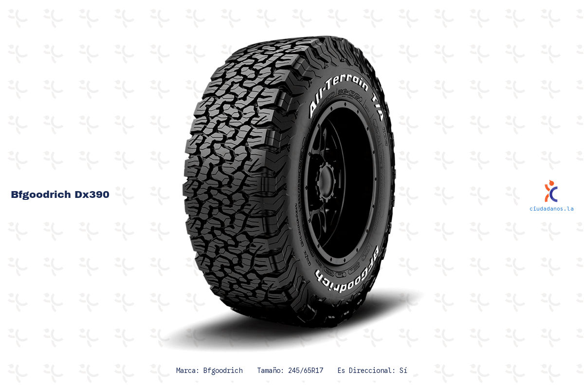 Ficha tecnica BFGoodrich