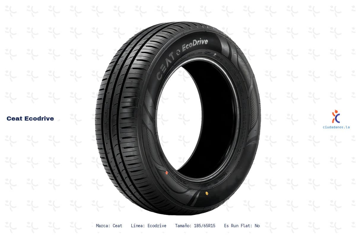 Ficha tecnica Ceat ecodrive