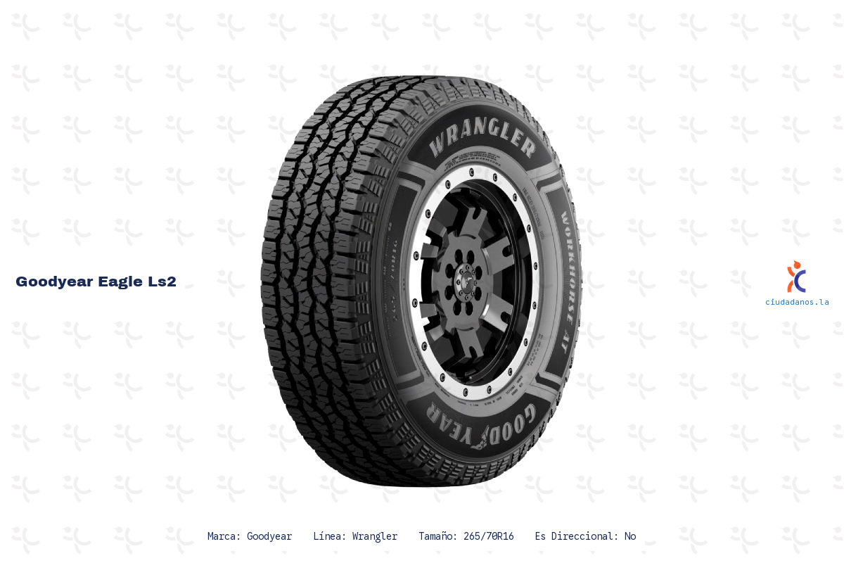 Ficha tecnica Goodyear eagle ls2