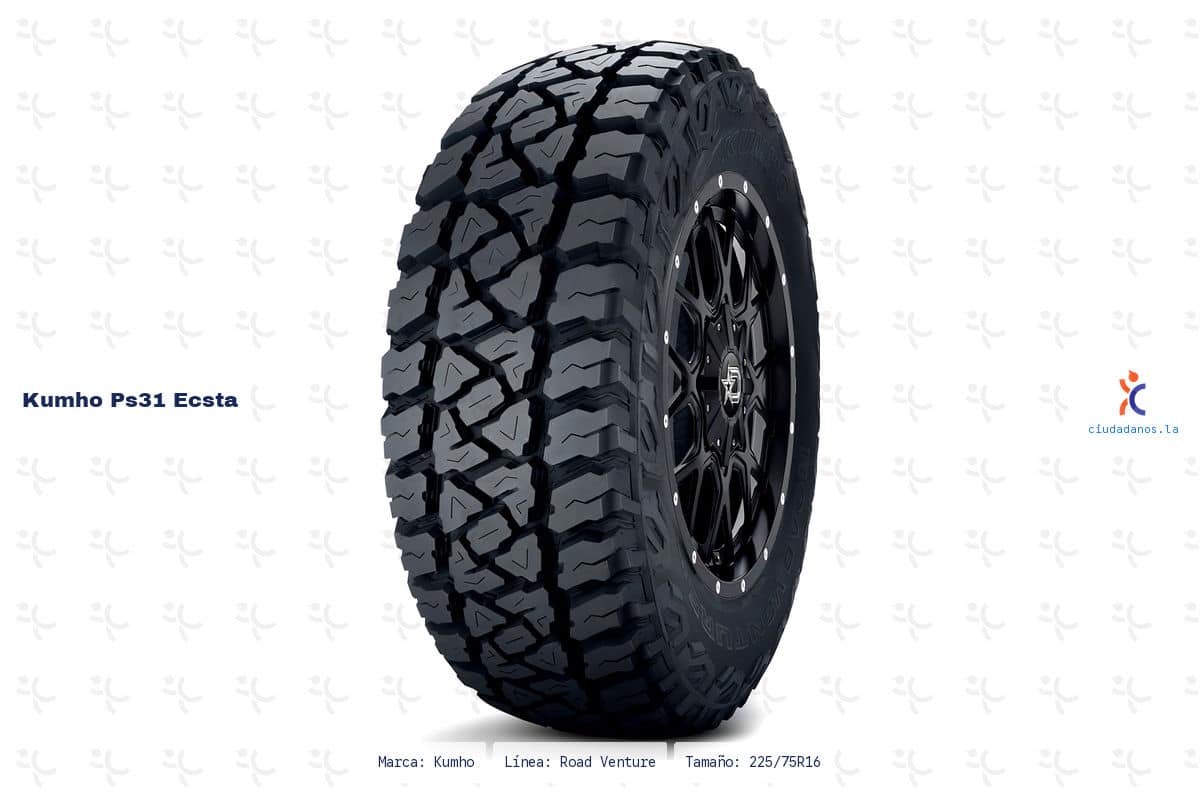Ficha tecnica Kumho ps31 ecsta