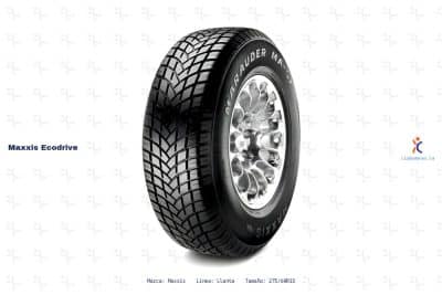 Ficha técnica Maxxis ecodrive