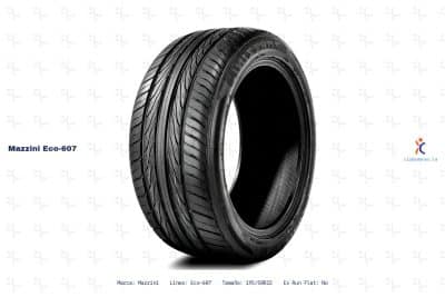 Ficha técnica Mazzini eco-607