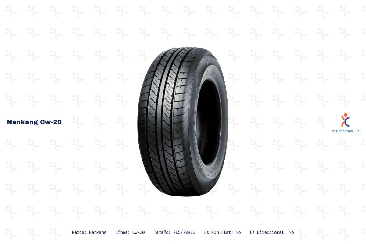 Ficha tecnica Nankang cw 20