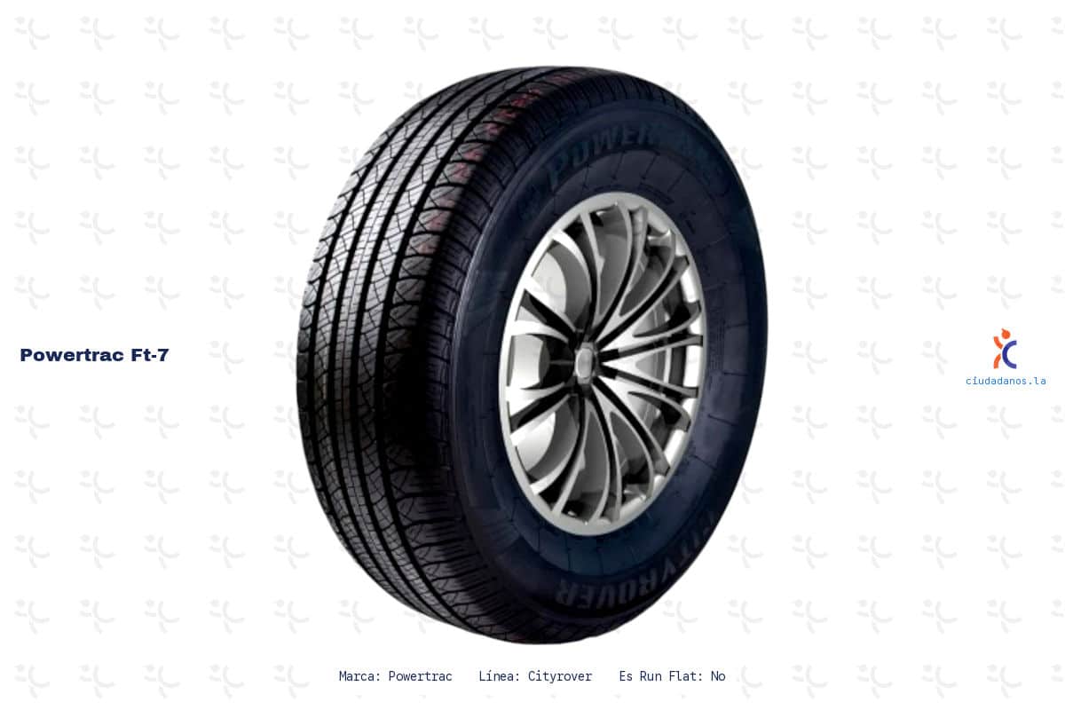 Ficha tecnica Powertrac ft 7