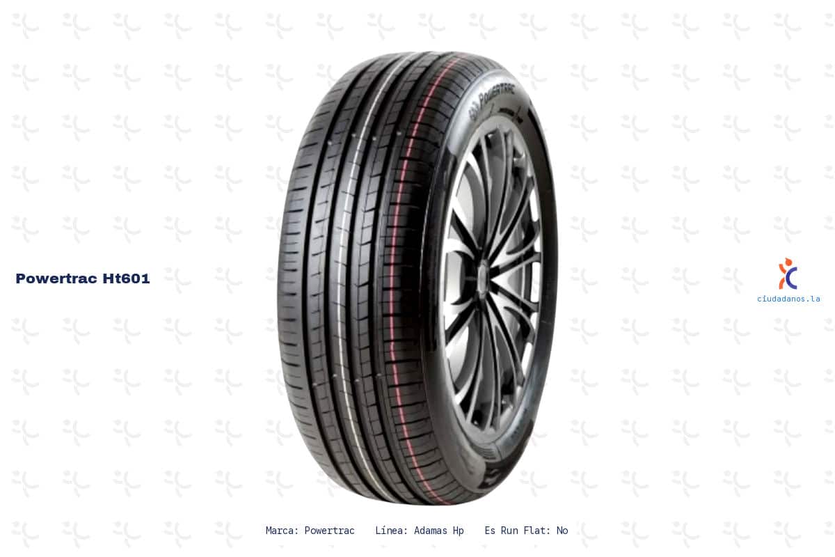 Ficha tecnica Powertrac ht601