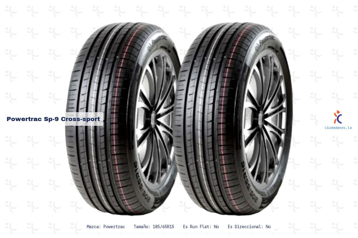 Ficha tecnica Powertrac sp 9 cross sport