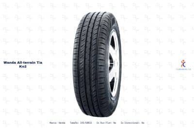 Ficha técnica Wanda all-terrain t/a ko2