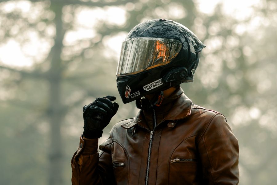 Casco de moto para motociclistas