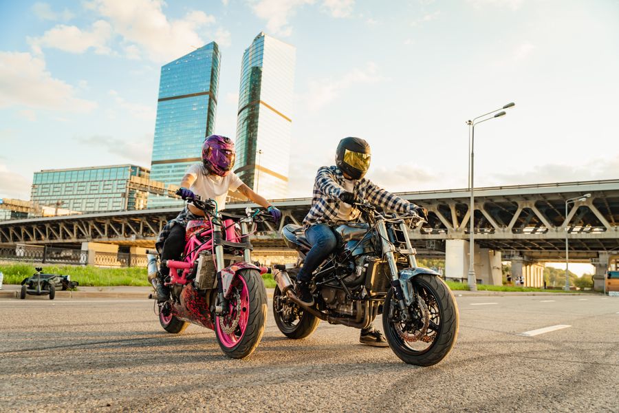 Cascos para motociclistas urbanos