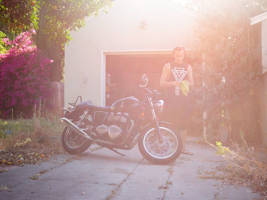 Limpieza de motocicleta productos