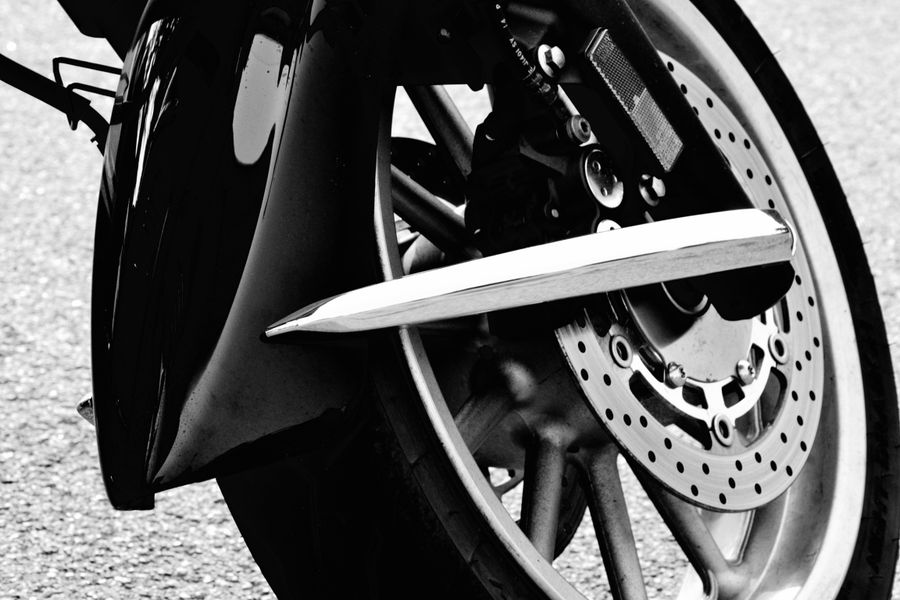 Rueda de motocicleta chrome